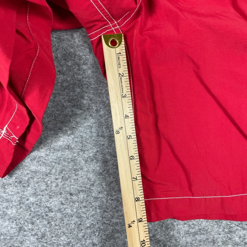 Polo Ralph Lauren Swim Trunks Mens XL Red Board Shorts Cargo Pocket Mesh Lined